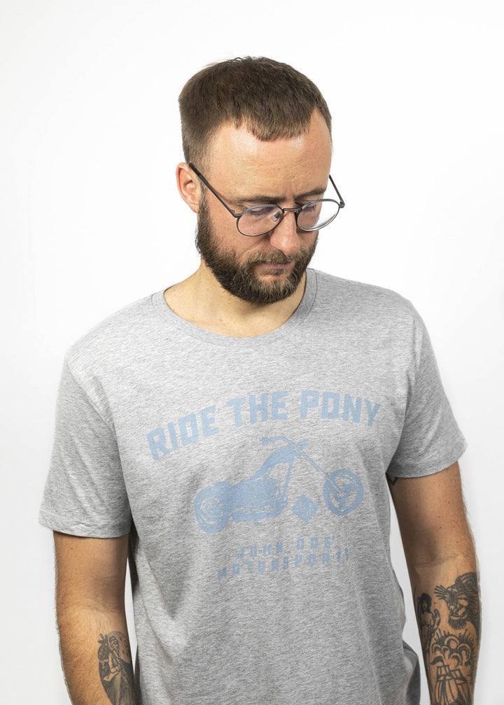 T-Shirt Ride The Pony Gray