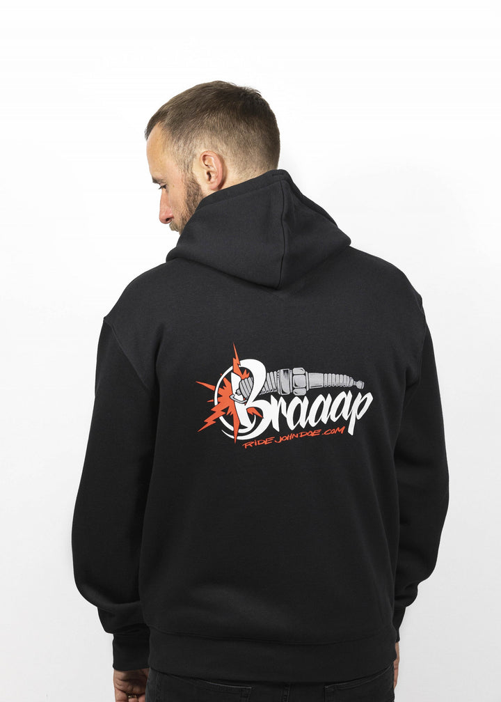 Zip Hoodie Braaap - Ridejohndoe