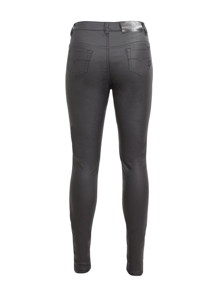 Betty Biker Jeggings Black