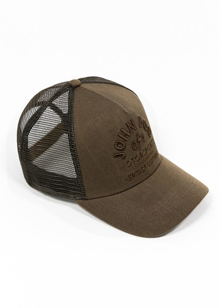 Trucker Hat Brown Heritage - Ridejohndoe