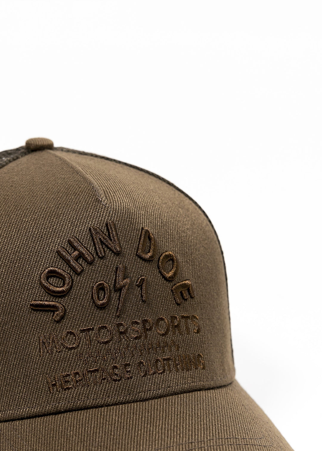 Trucker Hat Brown Heritage - Ridejohndoe