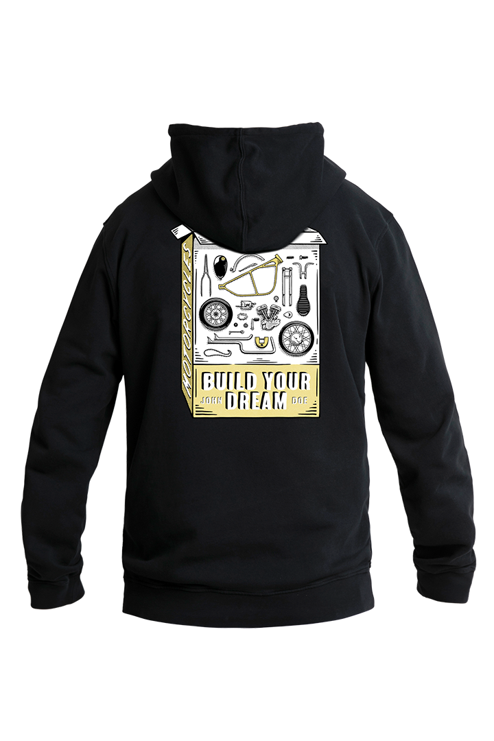 Hoodie BYD II Black - Ridejohndoe