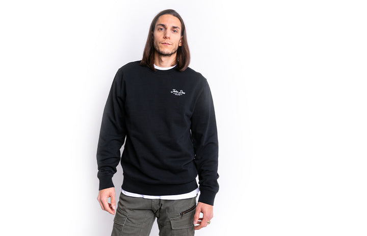 Sweater Lettering Black - Ridejohndoe