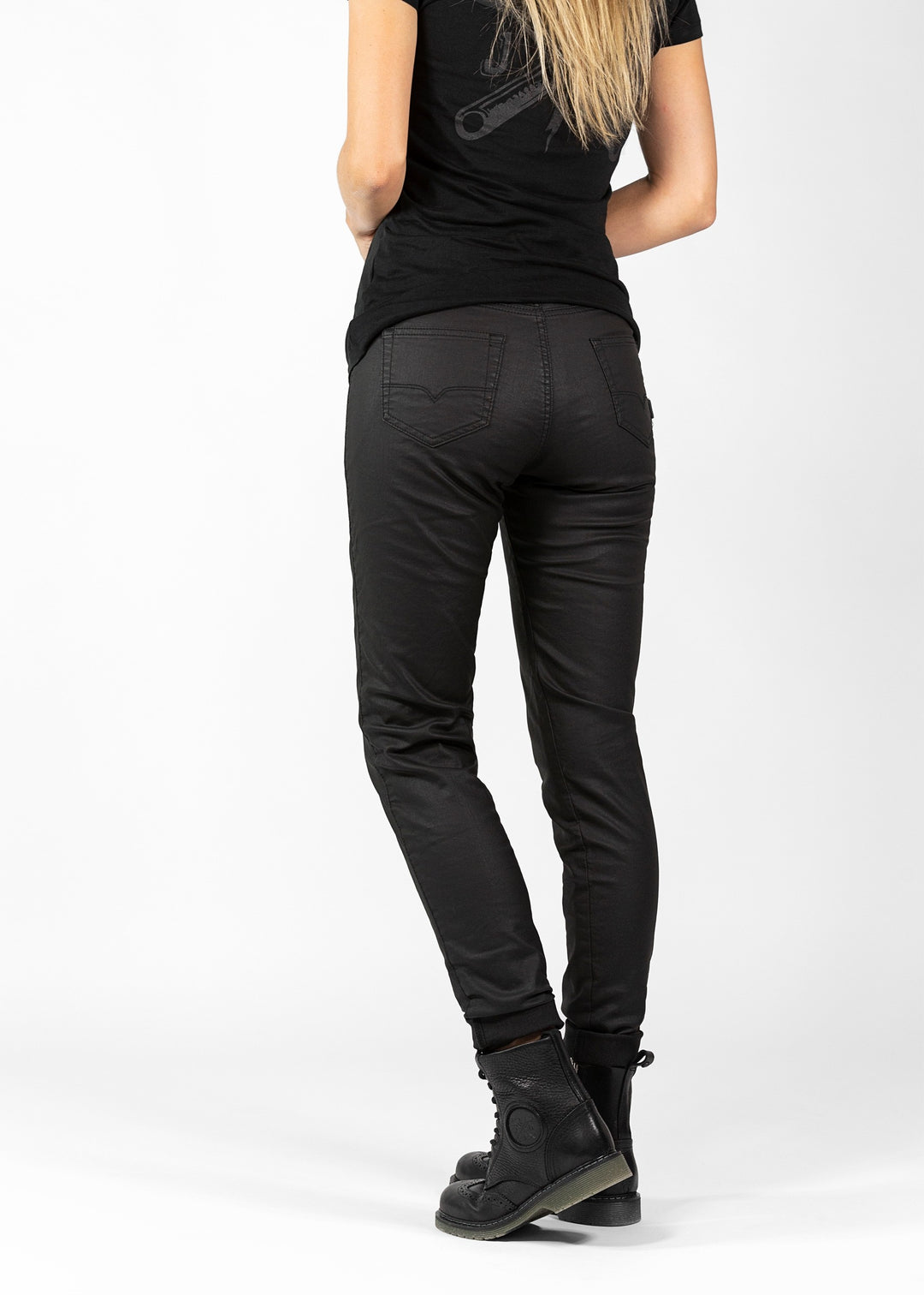 Betty Jeggings Black - Ridejohndoe