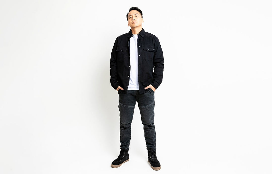 Motoshirt Black - Ridejohndoe