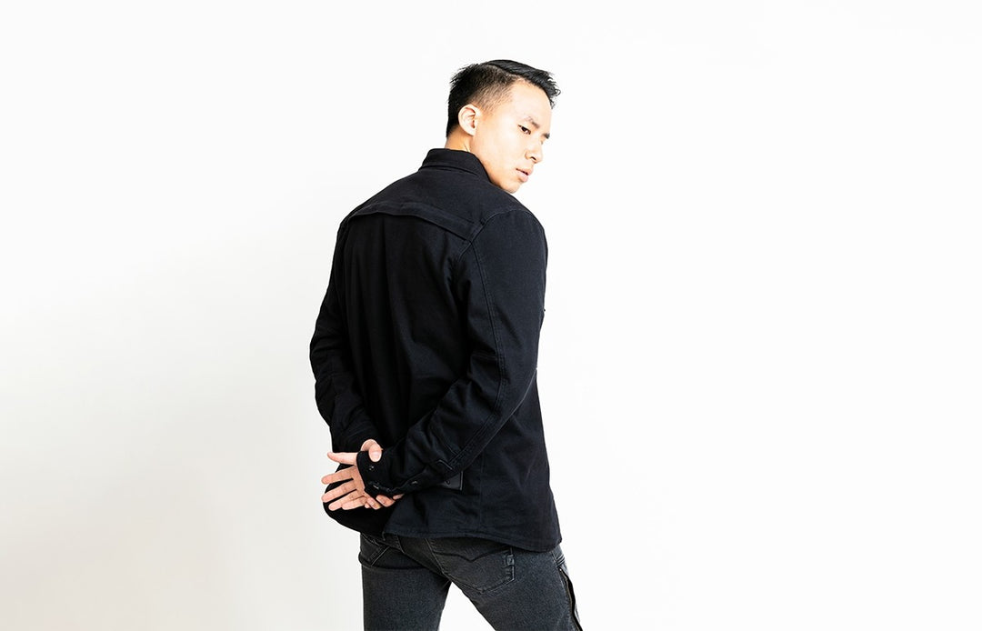 Motoshirt Black - Ridejohndoe