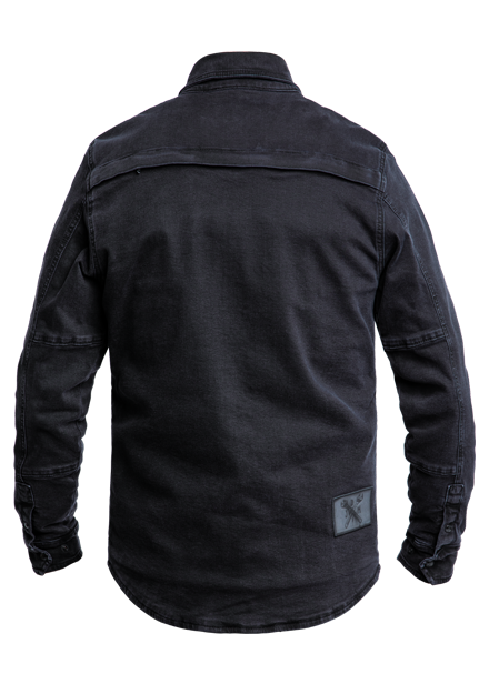 Motoshirt Denim Black - Ridejohndoe