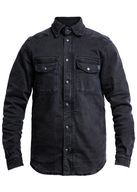 Motoshirt Denim Black - Ridejohndoe