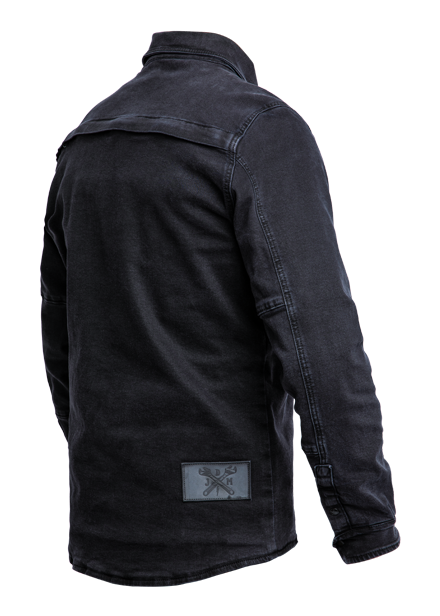 Motoshirt Denim Black - Ridejohndoe