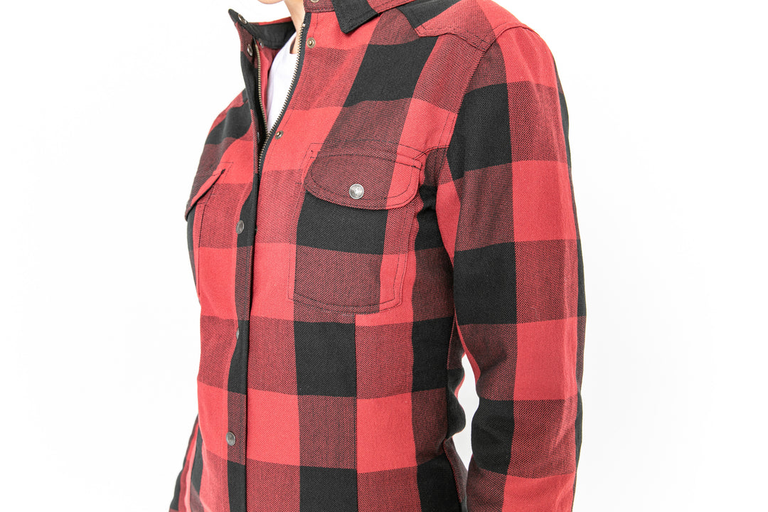 Motoshirt Women Red/Black - Ridejohndoe