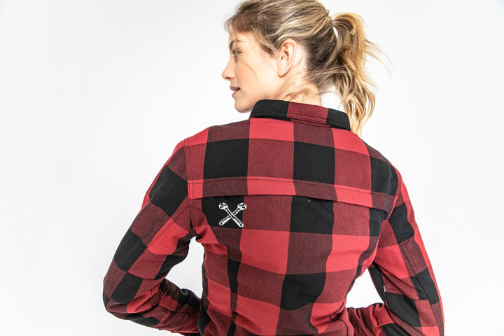 Motoshirt Women Red/Black - Ridejohndoe