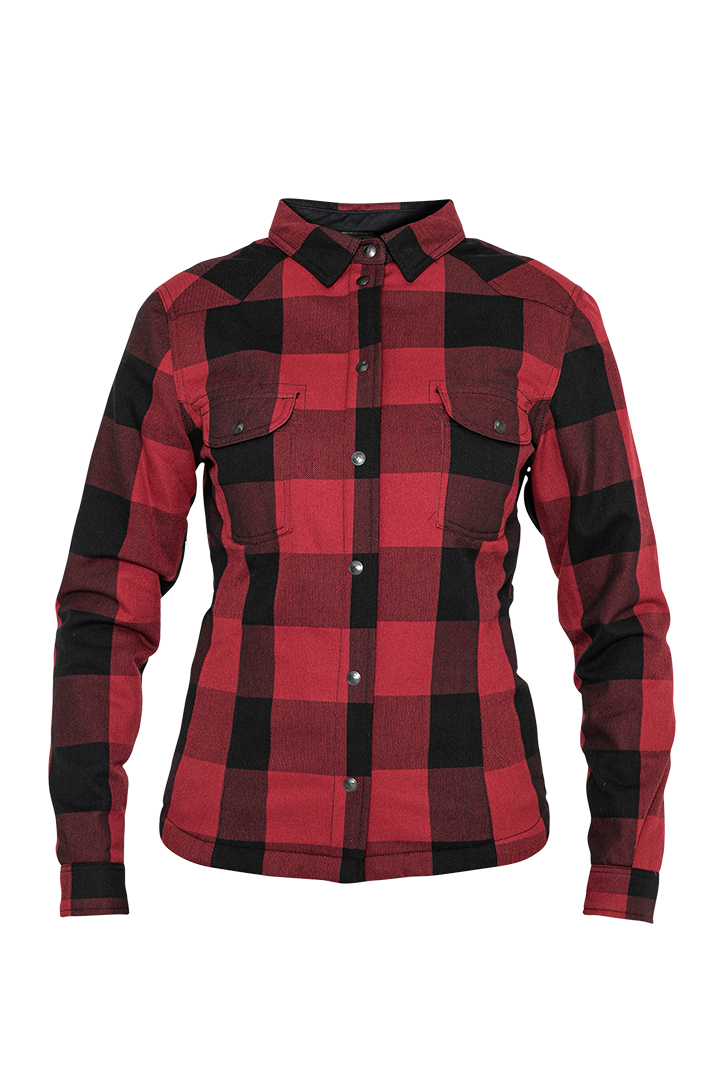 Motoshirt Women Red/Black - Ridejohndoe