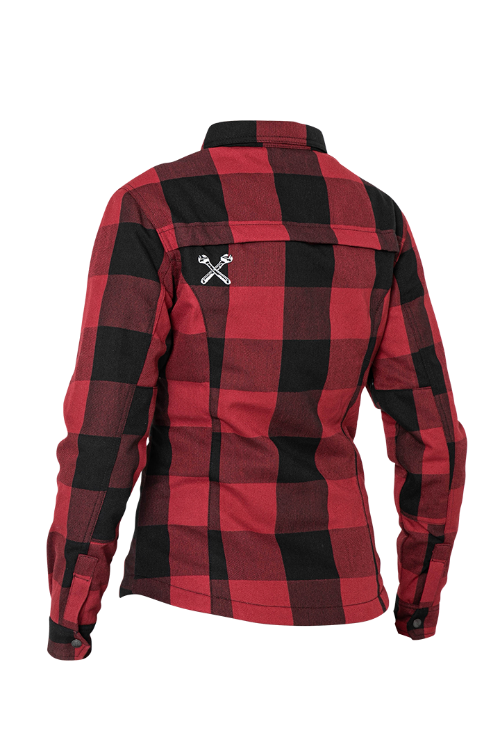 Motoshirt Women Red/Black - Ridejohndoe