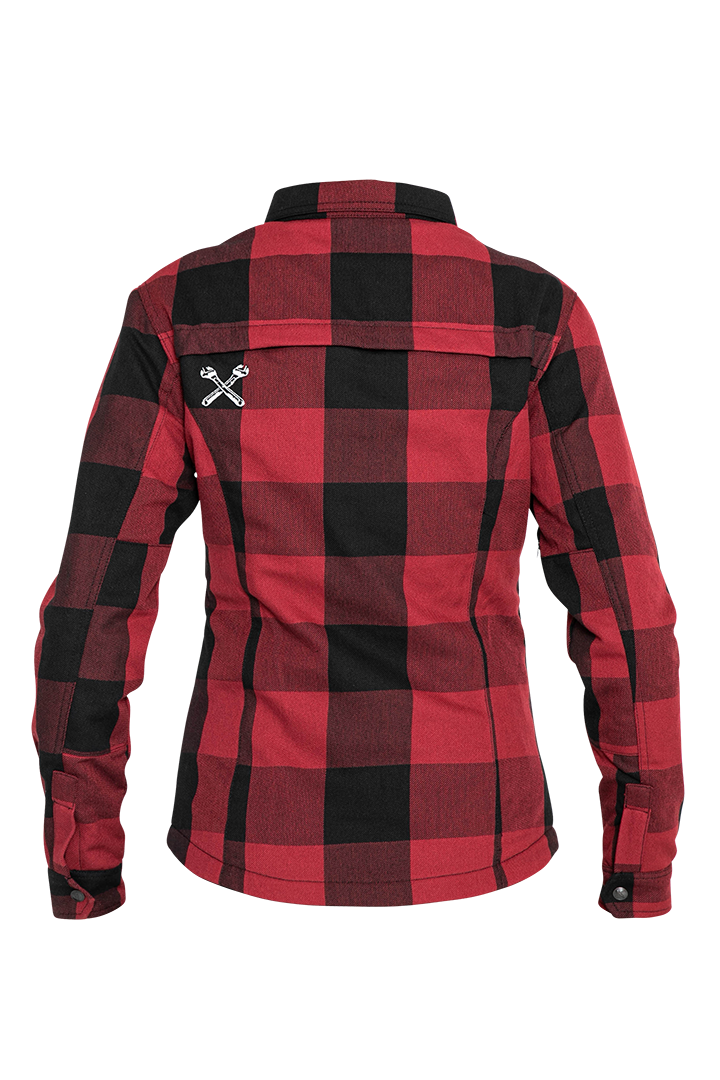 Motoshirt Women Red/Black - Ridejohndoe