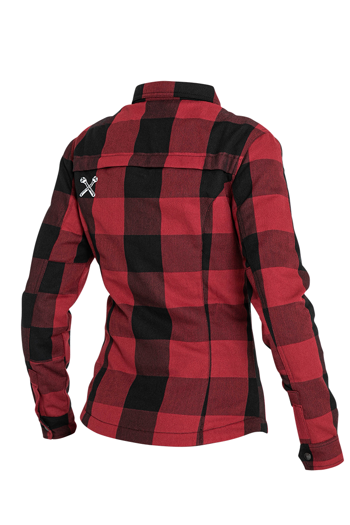 Motoshirt Women Red/Black - Ridejohndoe