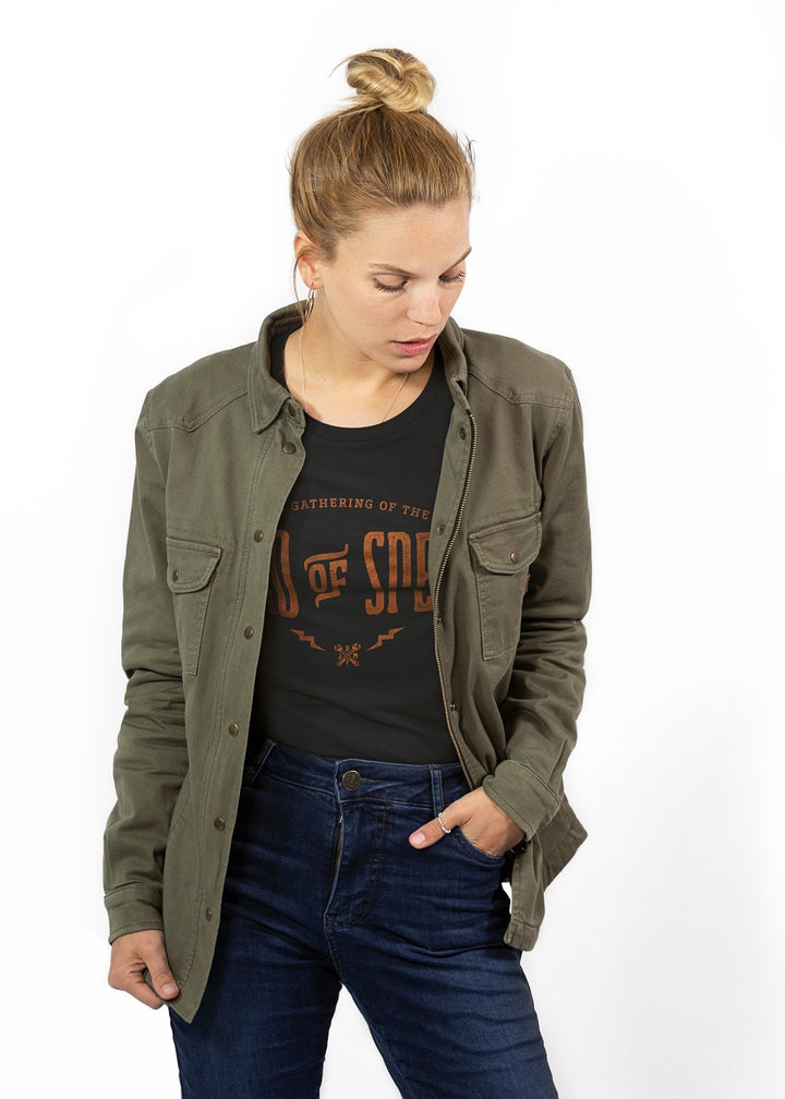 Motoshirt Women Olive - Ridejohndoe