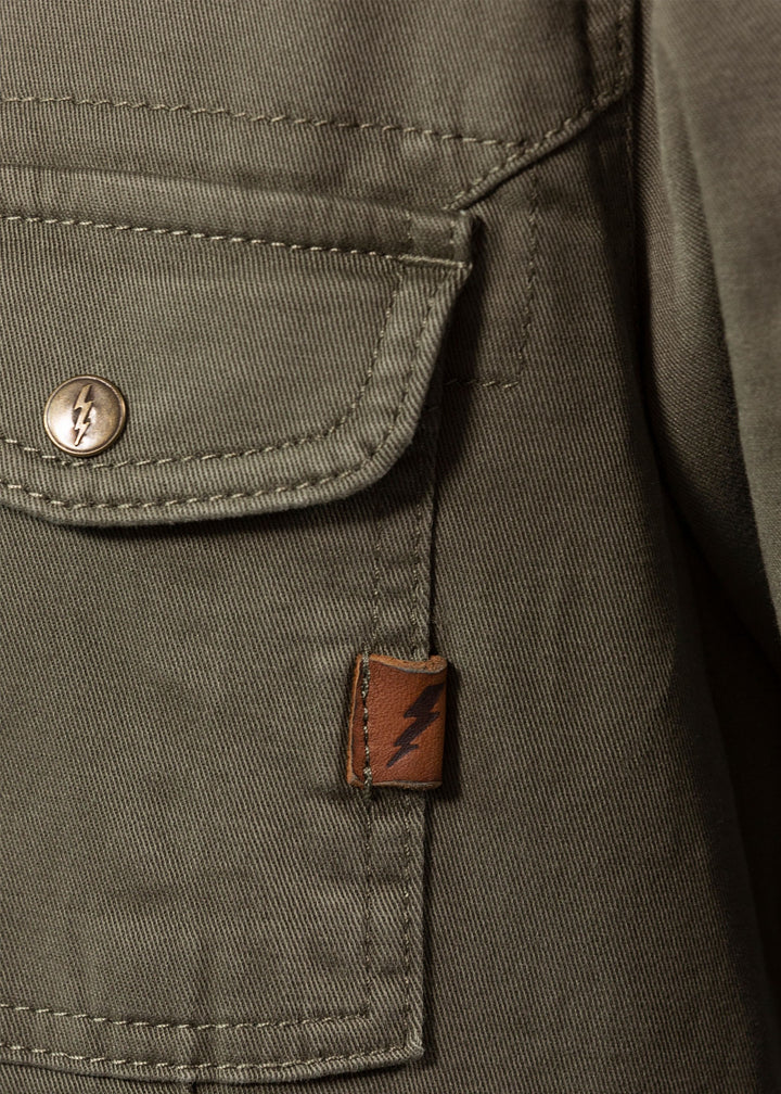 Motoshirt Women Olive - Ridejohndoe