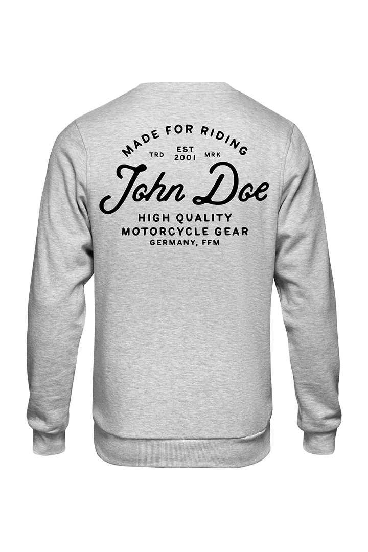 Sweater JD Lettering Grey