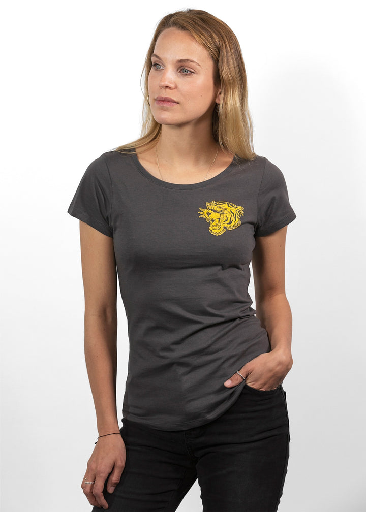 T-Shirt Tiger Grey Women