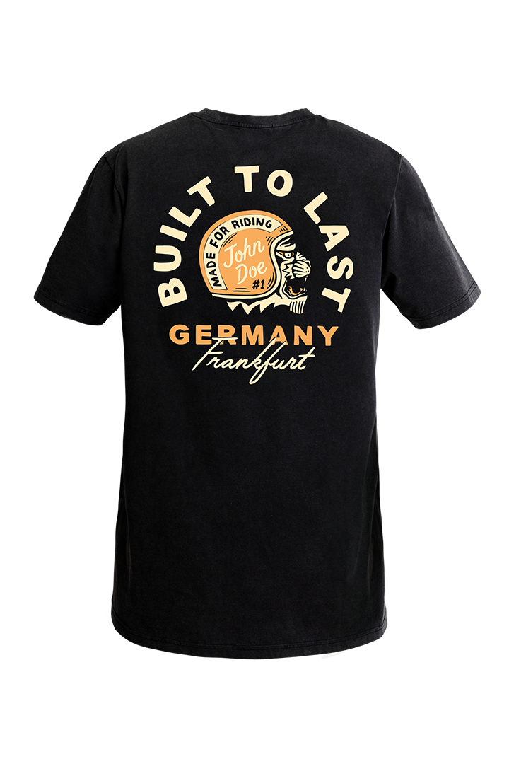 T-Shirt Built To Last Black