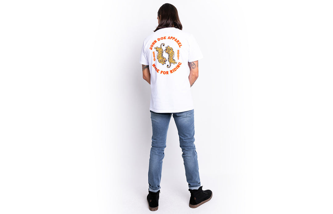 T-Shirt Tiger II Blanca