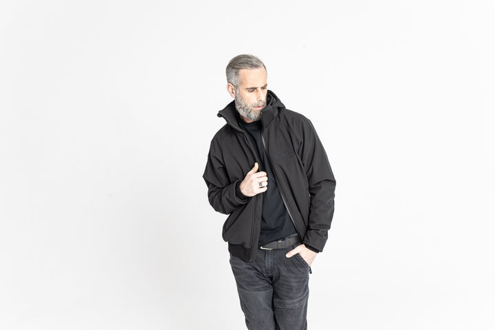 Mens Softshell Jacket 2 in 1 with XTM - Ridejohndoe