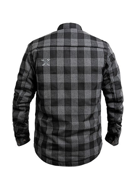 Motoshirt Grey/Black - Ridejohndoe